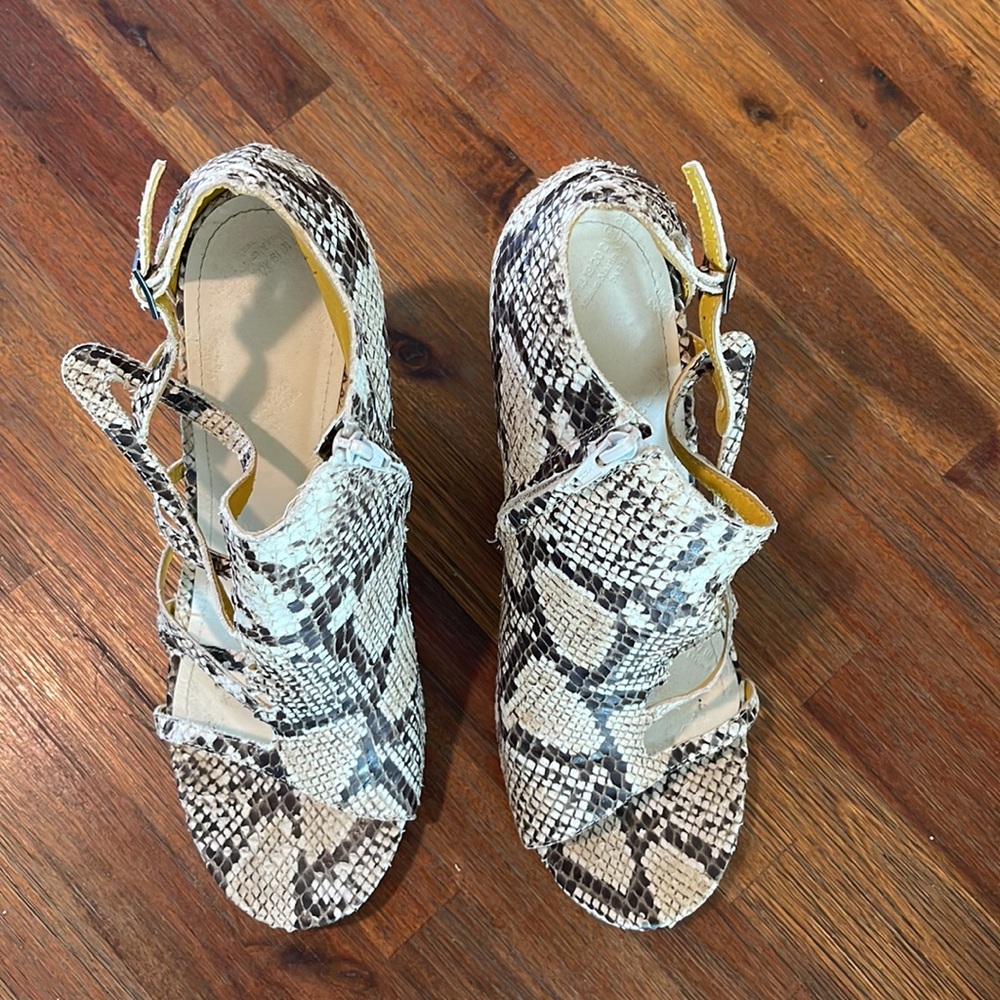 Maison‎ Martin Margiela Python Leather Gladiator … - image 16